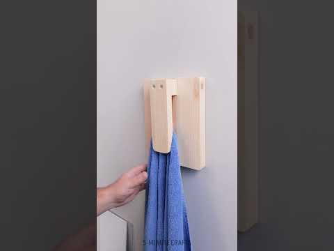 DIY hanger and Amazing Wood decoration
