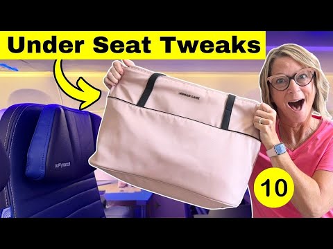 10 Packing Tweaks for a Tote Bag That Fits Under Your Airplane Seat During a Flight