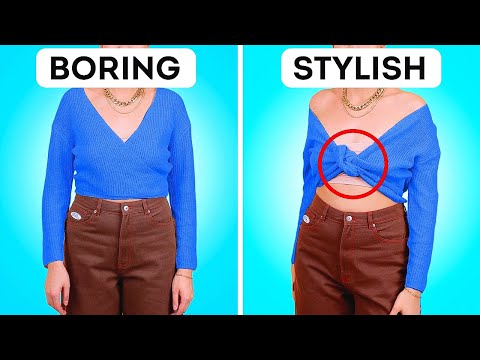 Transform Old or Ruined Clothes 🍁 Stylish Autumn Looks on a Budget!
