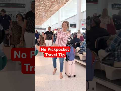 The One Pickpocket Travel Tip to Prevent Theft #shorts #traveltips