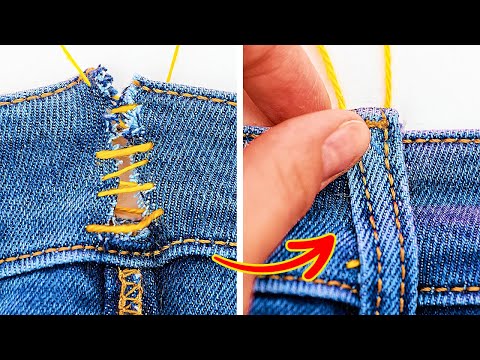 Fix Any Ruined Favorite Outfit in 2 Minutes — Genius Sewing Tricks!