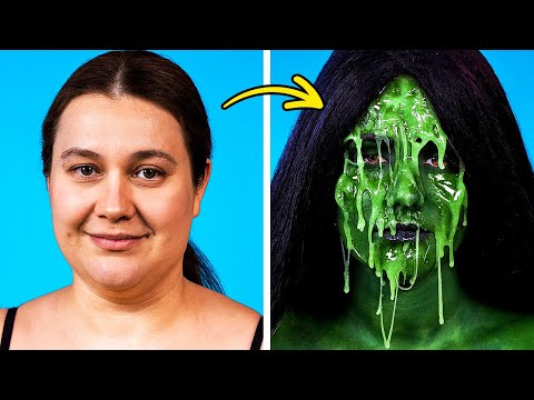 DIY Halloween Makeup 🎃💄 Easy Looks You Can Recreate at Home