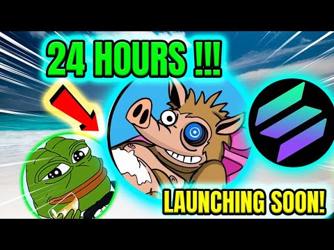 THIS NEW SOLANA COIN IS ABOUT TO LAUNCH! 🔥 24 HOURS LEFT 🔥 SOLANA MEMECOIN TRADING BOT!