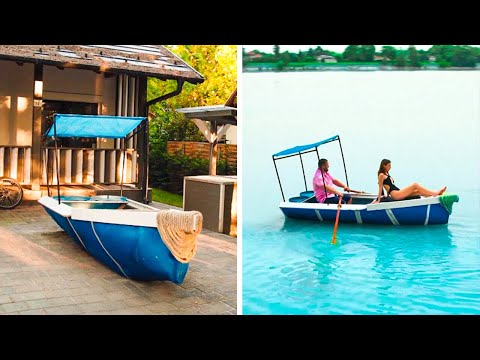 Non-ordinary Boats and Camping hacks