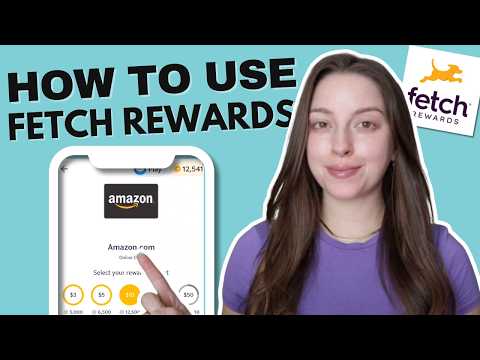 How to Use the Fetch Rewards App | Scan Receipts & Redeem Gift Cards