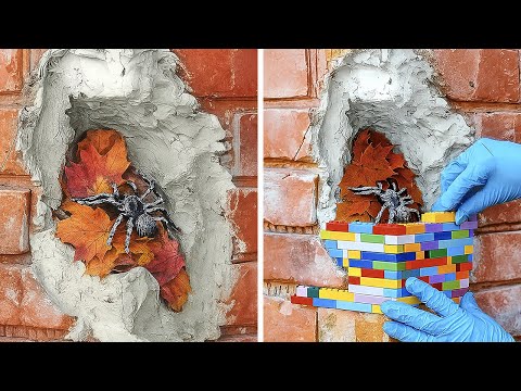Wall Decor tricks and Repair hacks for your Home #wowcube