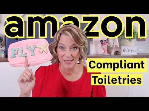 Every Woman Needs 18 Travel Compliant Toiletries from Amazon