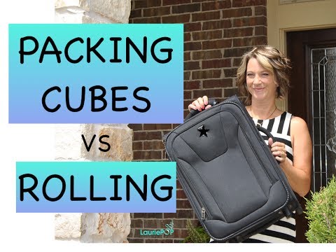 Best Method: Packing Cubes vs Rolling Method in a CarryOn – My Test and Review