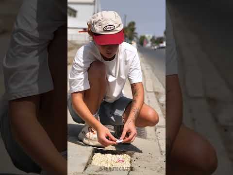 Pothole restoration inspired from ramen bowl 🍜⚙️