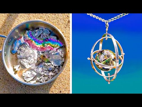Awesome Jewelry projects. From trash to Magic #5MinuteBeat