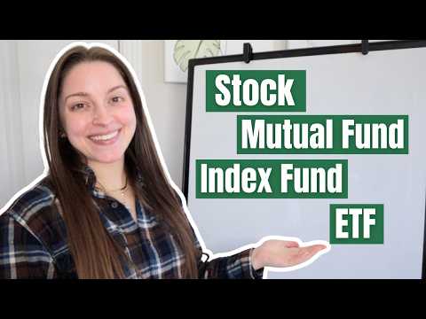 Index Funds vs Stocks vs Mutual Funds vs ETFs (Explained Simply)