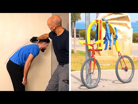 Standing Bicycle or Monowheel? How to Turn Ordinary Bike into cool Vehicle