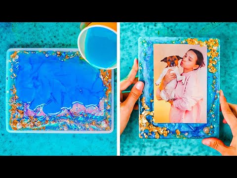 Bright Epoxy resin crafts to Upgrade Design of Everything #5MinuteBeat