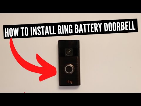 How To Install Ring Battery Doorbell