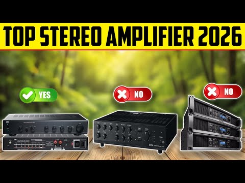 Best Stereo Amplifiers for Bass, Clarity & Value (2026)