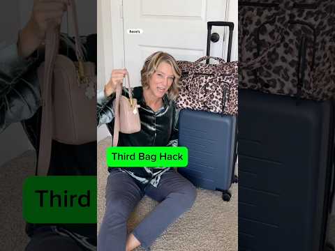 When Flying Do this With Your Crossbody Bag for the Flight #travelhack