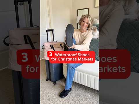 3 Waterproof Boots / Shoes for Walking All Day at a Christmas Market