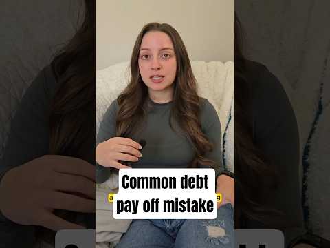 Are you making this common debt pay off mistake?