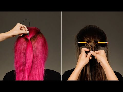 💁‍♀️ Gorgeous Hairstyles You Can Create in No Time Using Everyday Things