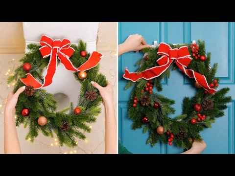 Recycled Last-Minute Christmas Decorations — Only 14 Days Till Christmas! 🎄♻️✨