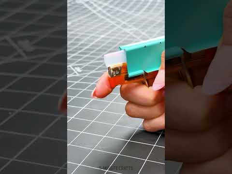 Fast and easy DIY to melt a glue stick 👀