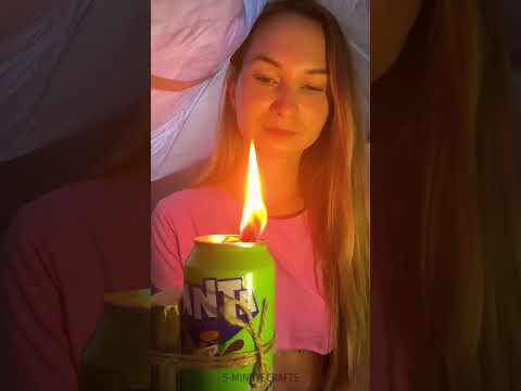 Simple camping hacks?🍓😆