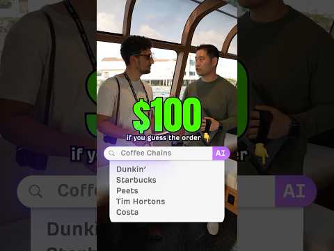 Rank these coffee brands in Google AI Search – Win $100