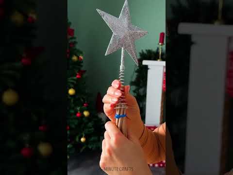 Reuse and create festive decorations 🎄
