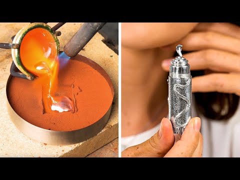 Elegant Liquid Metal crafts. How turn Aluminium to Unique Things