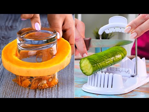Genius Hacks to Cut & Peel Fruits and Vegetables Like a Pro! 🍑🔪✨