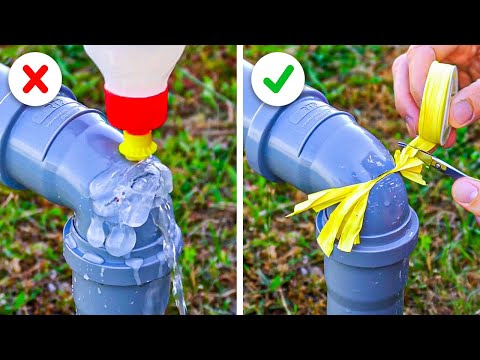 Metal Pipes VS PVC tubes. Genius hacks for Masters #wowcube