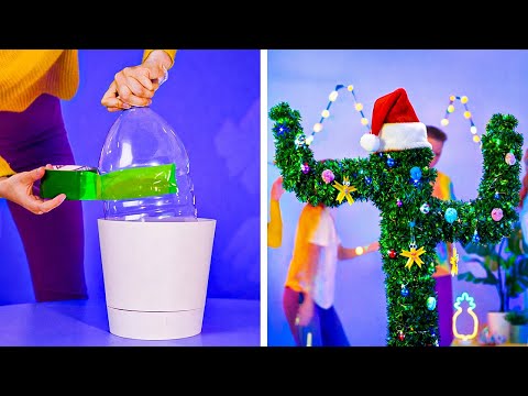 DIY Christmas trees and other Cute Decorations for your Family