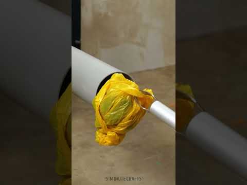 Pipe cleaning with forks and DIY cleaning tool 🍴#5MinuteBeat