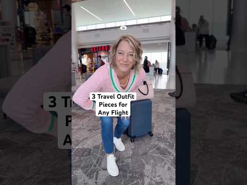 My 3 Travel Outfit Pieces I Wear for Any Flight or Trip #traveloutfits