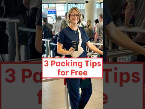 3 Free Packing Tips #traveltips