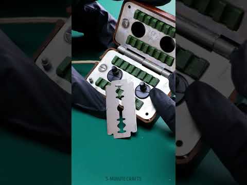 Vintage razor blade sharpener 🪒