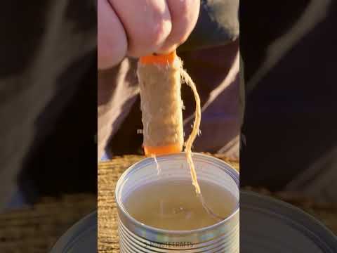 Survival Art: DIY Lighter-Candle 🕯️