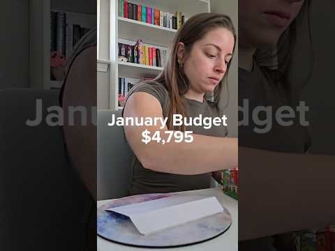 My January 2026 Budget