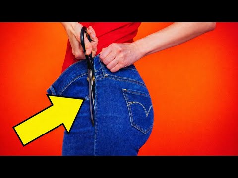Smart DIY Tricks to Make Old Jeans Fit Perfectly or Repurpose Them Wisely👖✨