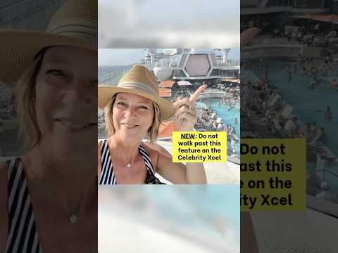 NEW Cruise Feature on Celebrity Xcel Ship to Not Miss #celebritycruises #traveltips