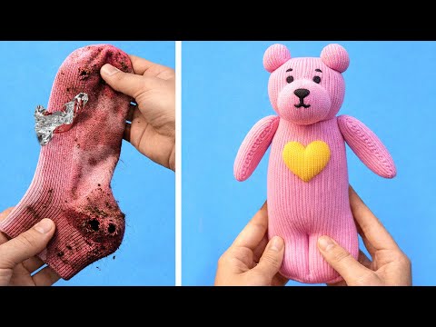 What to Сraft out of Socks 🧦Amazing Recycling ideas for Everyone. Full version