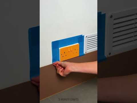 Home decor trick! 🏠 Fast and perfect! 🎨