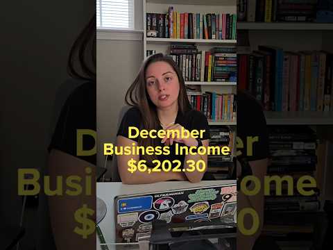 My December 2025 Business Income Breakdown