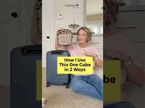 Travel Cube I Use 2 Ways When Flying #traveltips