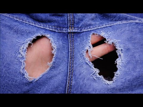 Ruined Jeans? Don’t Throw Away Them! Try These Genius DIY Ideas