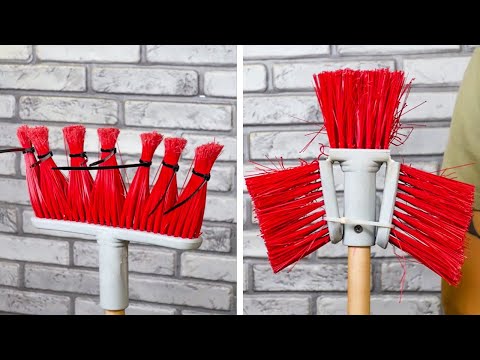 Use Electric Power and Create Unique Cleaning tools. Hacks for Sparkling home