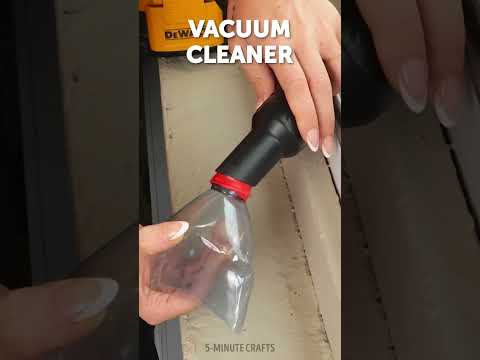 Use the vacuum it the tiniest places 🧹