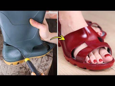 Crazy & Unique DIY Shoe Ideas Every Craft Lover Will Appreciate