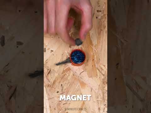 Never lose your keys 🔑 DIY magnetic key for safety