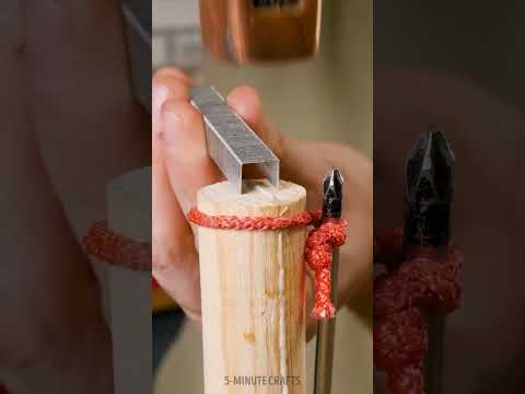 DIY Wood Connection Hacks Using Staples! 🪵